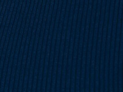 Imagem da Cor do Produto Blusa Sol de Verão - Azul Marinho - Cropped Canelado com Frente Dupla para um Visual Atemporal